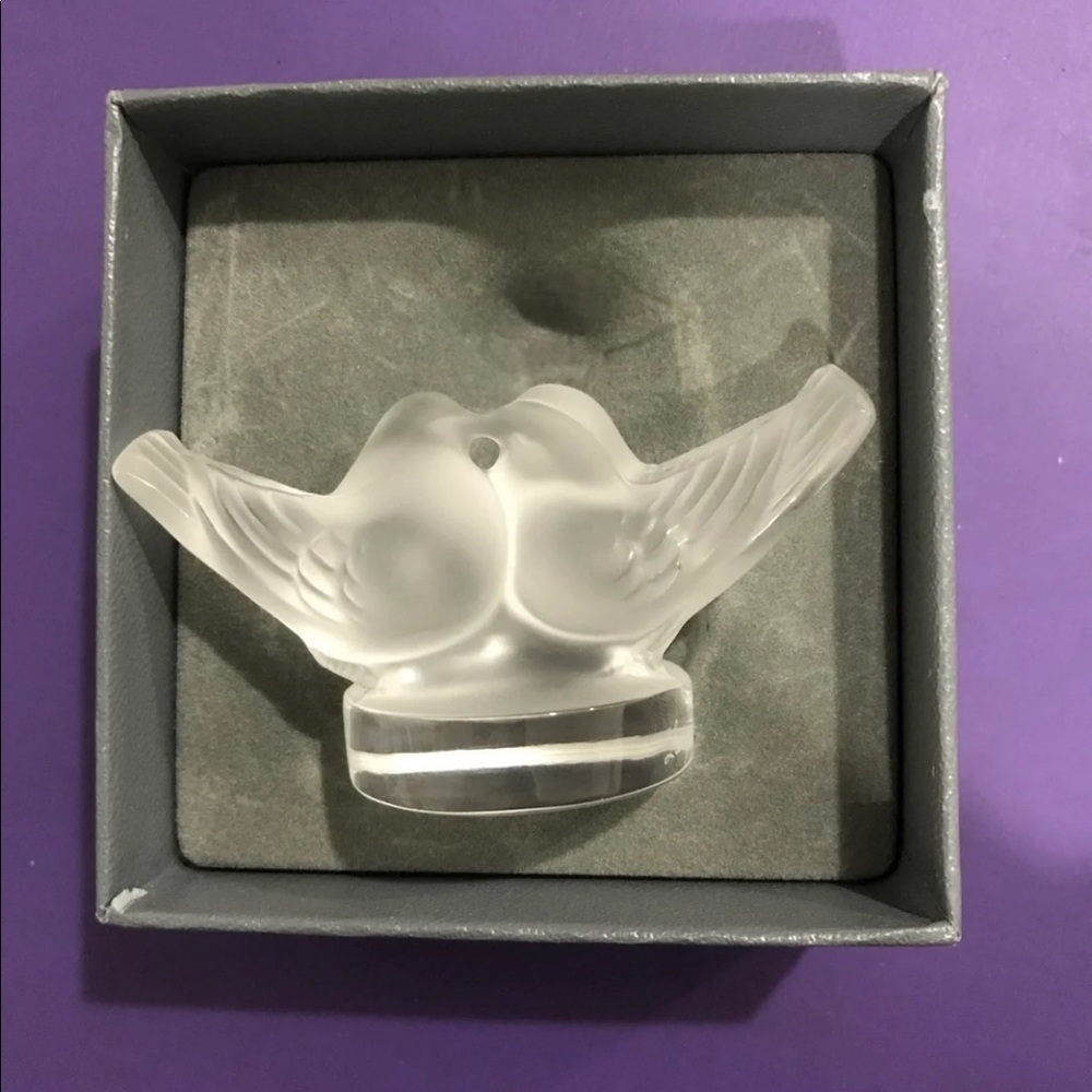 Lalique AUTHENTIC Small Lovebirds